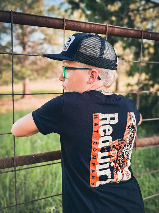 Red Dirt Hat Co. Kids T-Shirt RDHCT167 Smoked