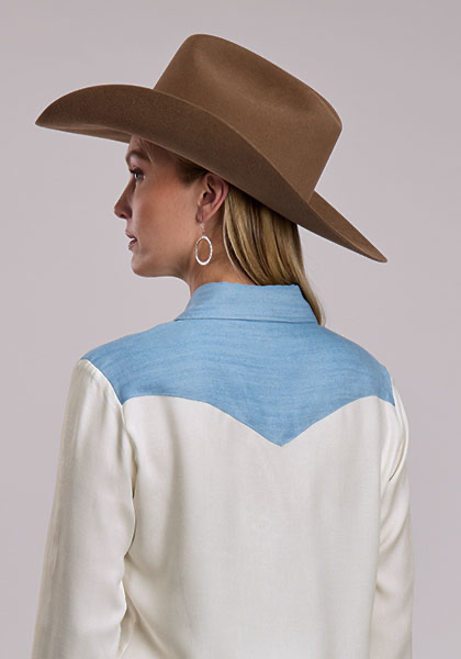 Stetson Ladies LS Shirt 1105005925015