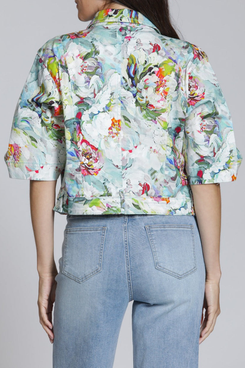 APNY Short Sleeve Jean Jacket B184B