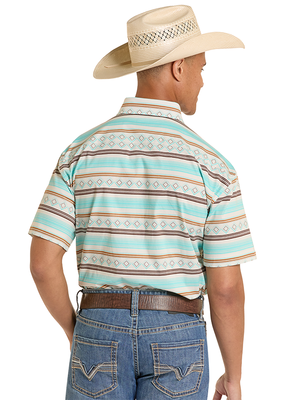 Rock & Roll Men’s Short Sleeve Shirt BMB3S8654