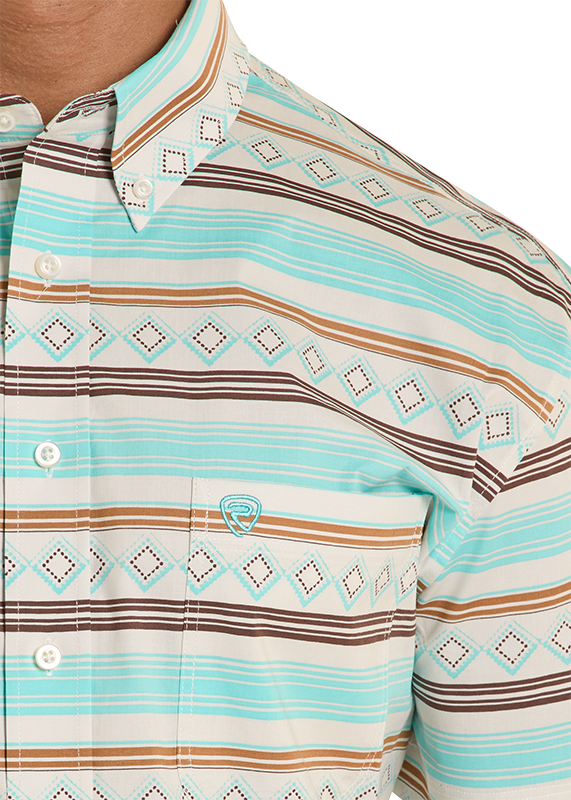 Rock & Roll Men’s Short Sleeve Shirt BMB3S8654