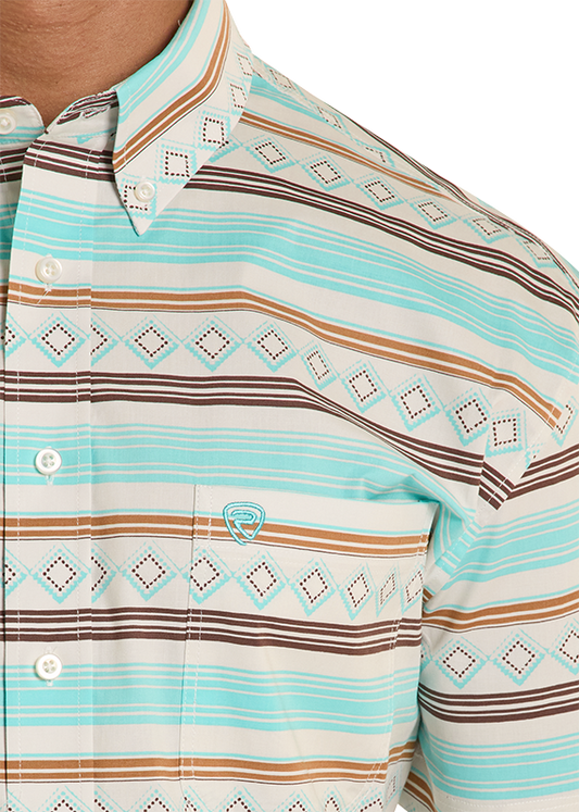 Rock & Roll Men’s Short Sleeve Shirt BMB3S8654
