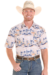Rock & Roll Men’s Short Sleeve Shirt PMN3S08911