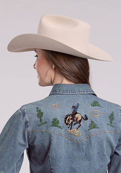 Roper Ladies LS Shirt 350406004