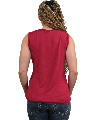 Liberty Ladies Tank One Nation Under God 275326RED