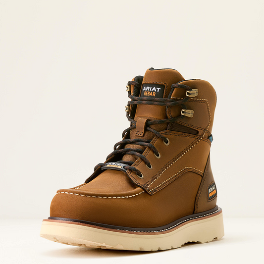 Ariat Mens Rebar Wedge Moc Toe 10053614