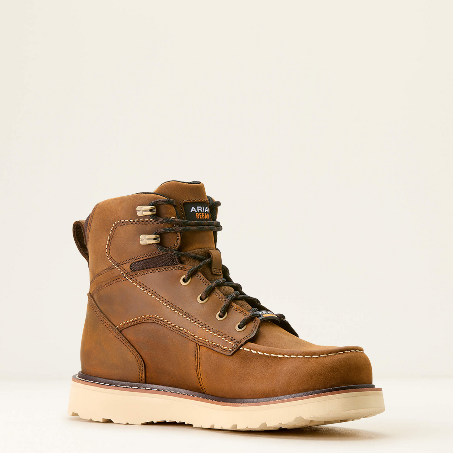Ariat Mens Rebar Wedge Moc Toe 10053614