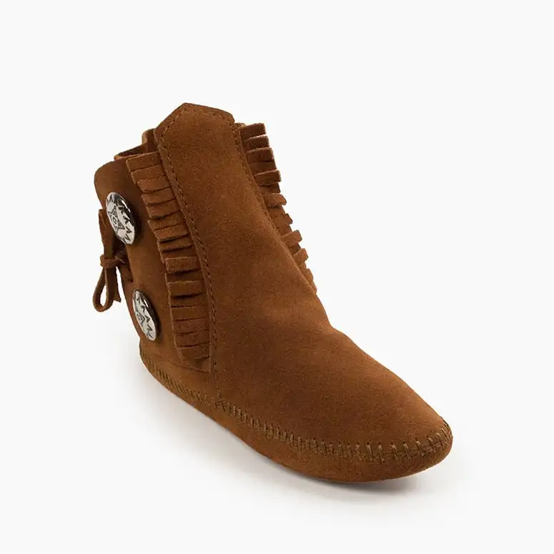 Minnetonka Men's Softsole Two Button Boot