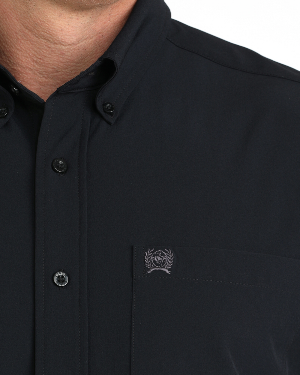 Cinch Long Sleeve Shirt MTW1862039BLK