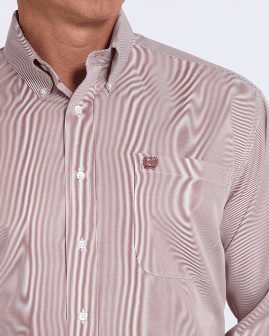 Cinch Long Sleeve Shirt MTW1105924PNK