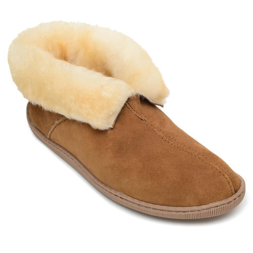 Minnetonka Men's Sheepskin Ankle Boot 3751