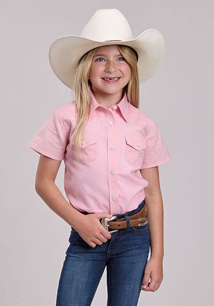 Roper Girls SS Western Shirt 0308105925062PI