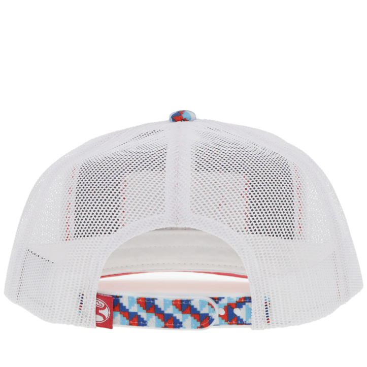 Hooey Western Original Red White Blue 2448T-BLWH