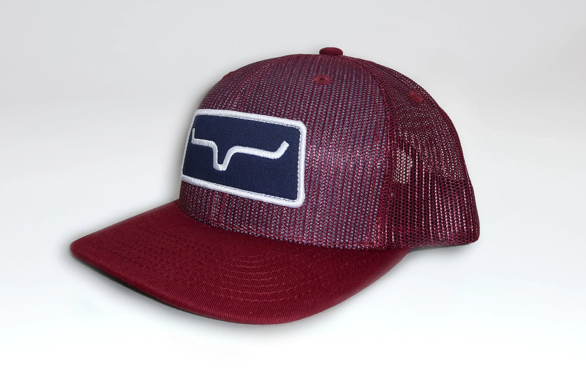 Kimes Cap BURGUNDY TRUCKER