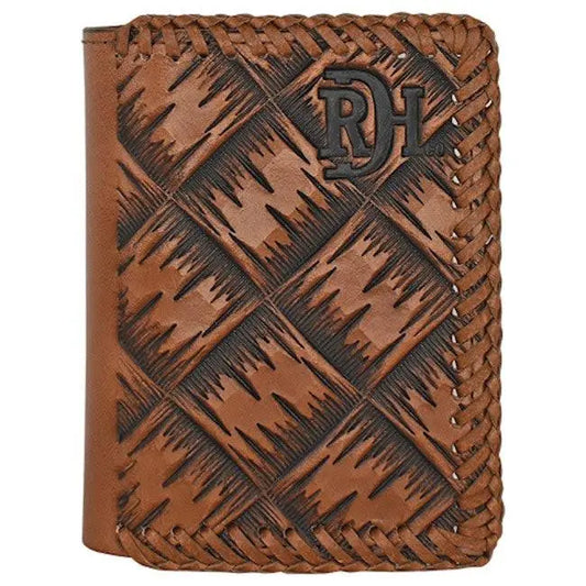 Red Dirt Hat Co Basketweave Trifold 23225897W7