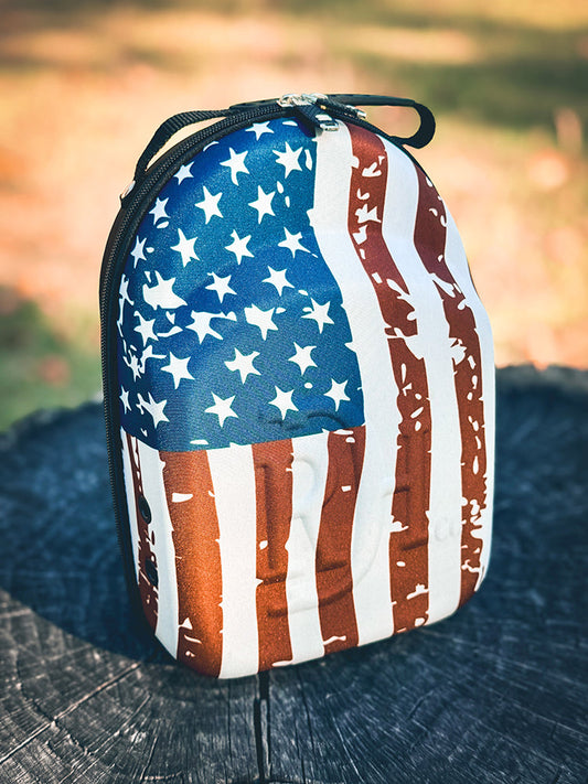Red Dirt Hat Co Cap Carrier Red Whit & Blue 2610329186