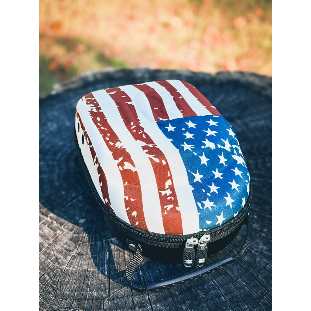 Red Dirt Hat Co Cap Carrier Red Whit & Blue 2610329186