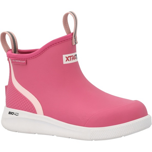 XTRATUFF Kids Pink Deck Boot XKADS400