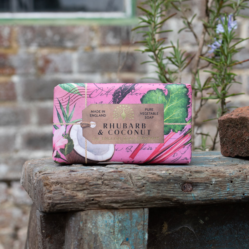 English Soap Company - Rhubarb and Coconut - SS0017