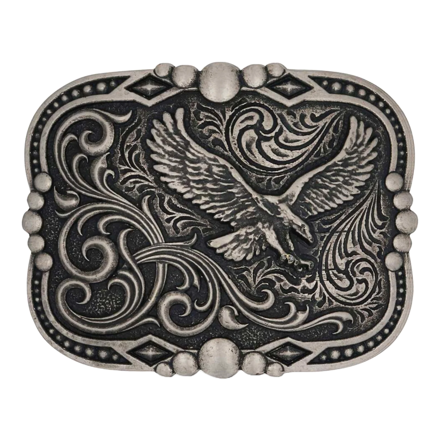 Montana Silversmiths Fillgree Corner with Eagle A1034S