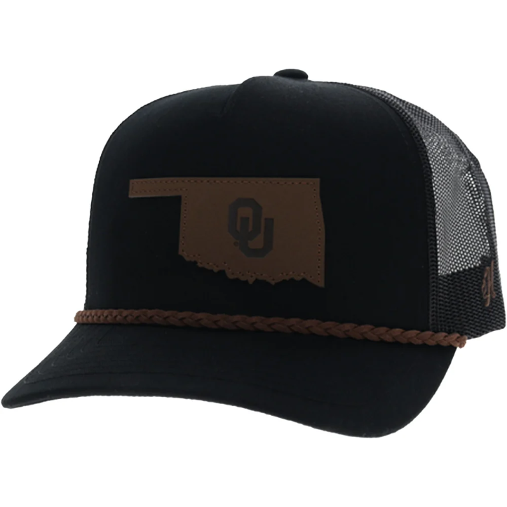 Hooey OU Black Brown 7309T-BK