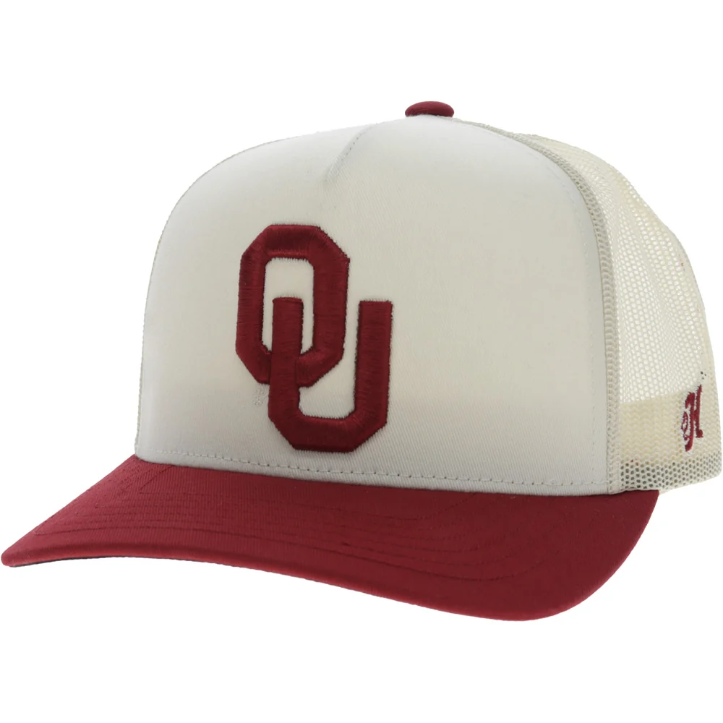 Hooey Boomer Sooner Crimson Cream Sooners 7308T-CRCM