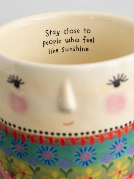 Folk Friends Mugs Set of 2 MUGS069