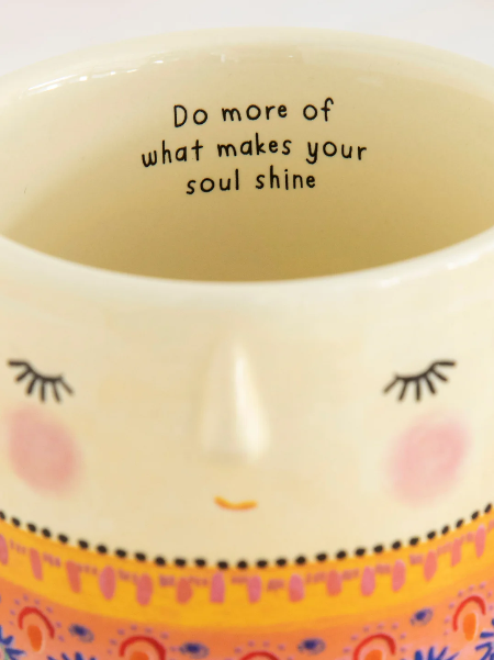 Folk Friends Mugs Set of 2 MUGS069