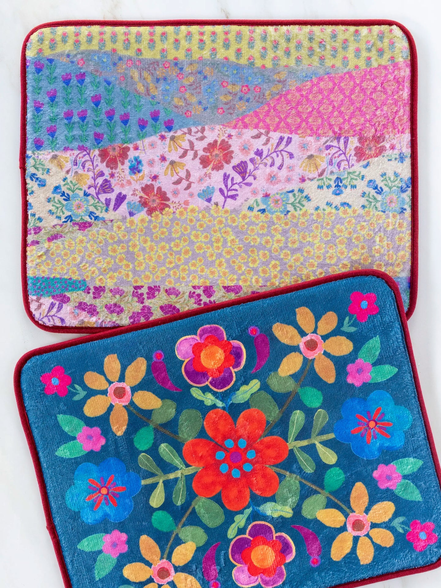 Reversible Drying Mat Garden Waves KTL000086