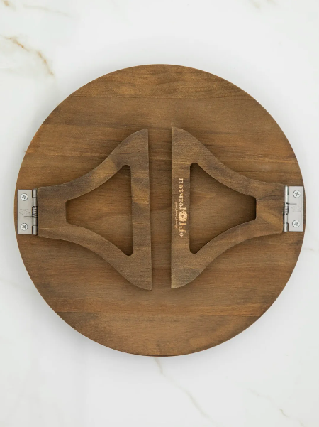 Clip On Sofa Tray Table Folk Flower