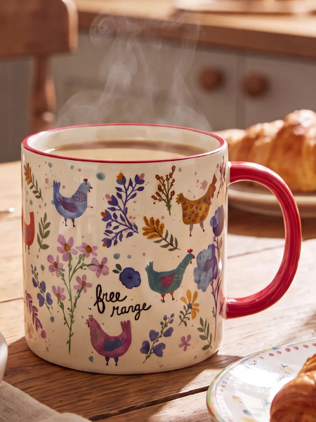 Bungalow Mug Free Range Chicken MUG000171