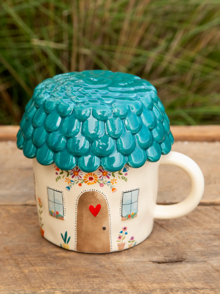 Mug with Lid Cozy Cottage MUG000104