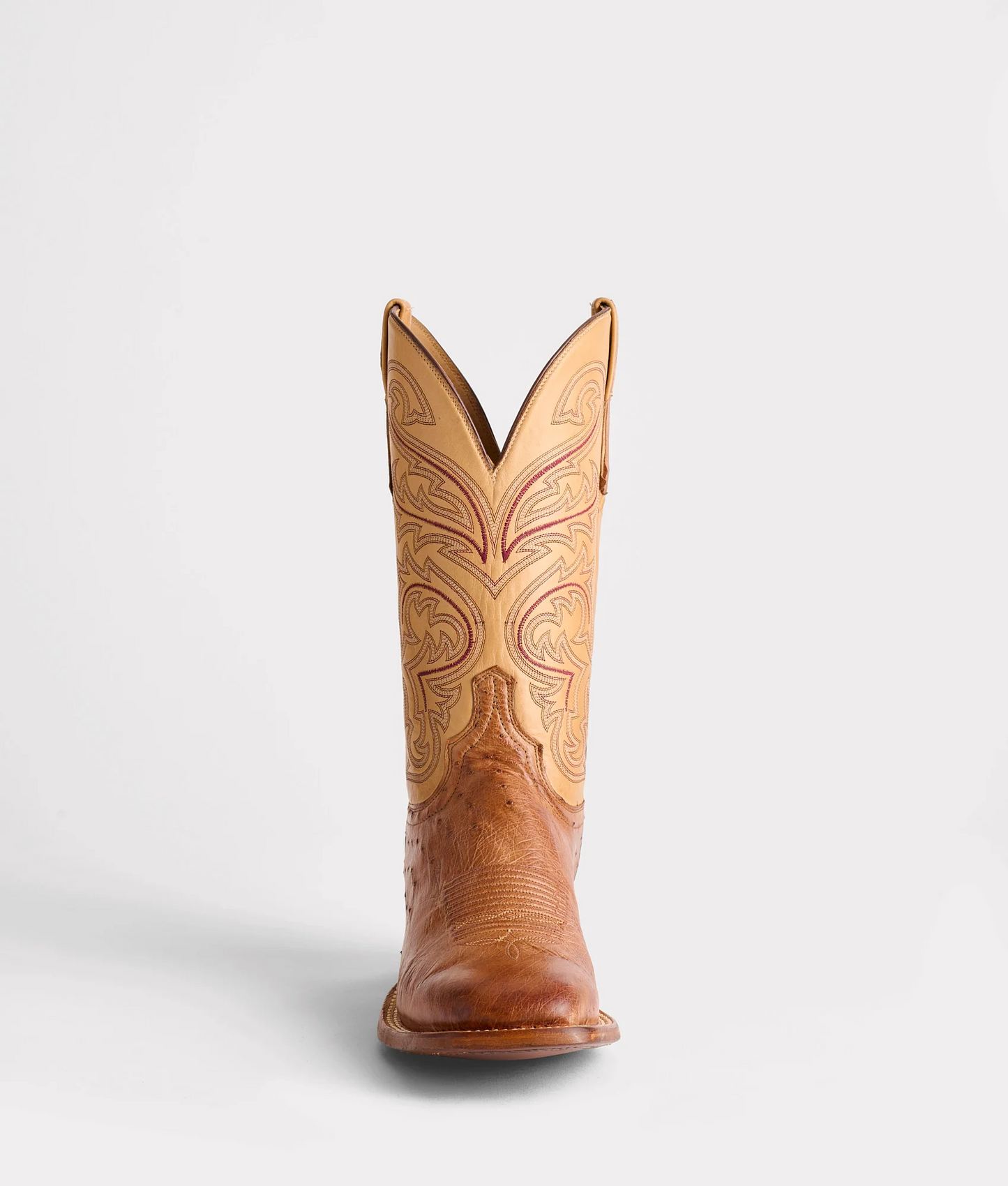 Lucchese Boot Lance Barnwood Saddle CL1028W8