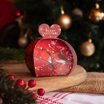 English Soap Company Luxury Guest Soap Merry Christmas GS0007