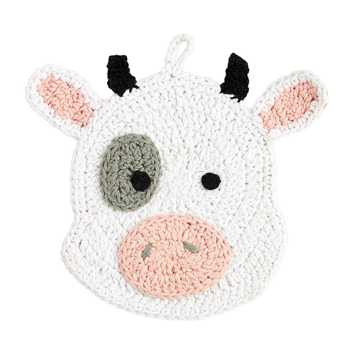 Crochet Cow Trivet 41170083G