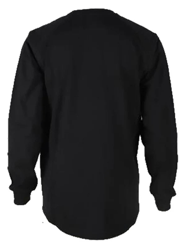 Forge Fr Men's Black Long Sleeve T-Shirt MFRCNT-LW