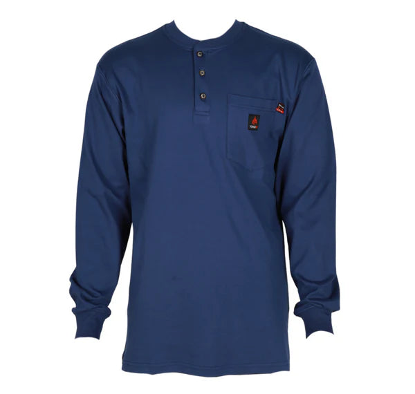 Forge Fr Men's Indigo Long Sleeve T-Shirt MFRHNLY-004