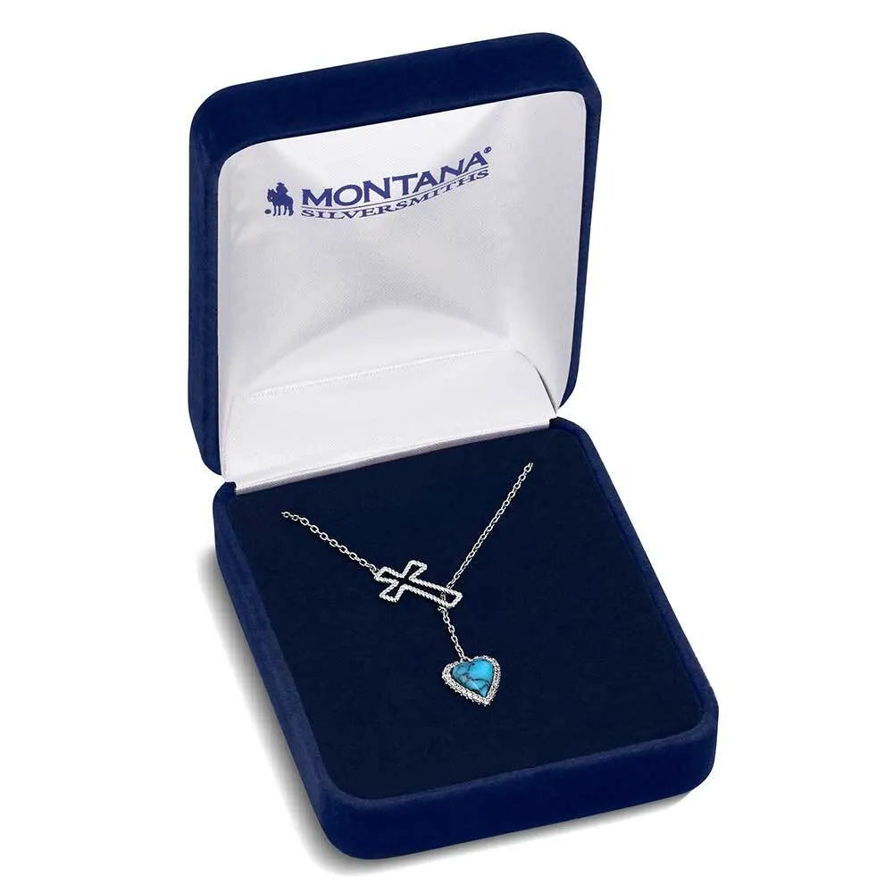 Montana Silversmith Anchored in Love and Faith Necklace NC6225