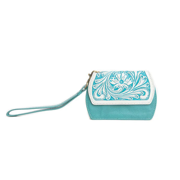 Myra Canyon Bloom Wallet Turquoise S-11295