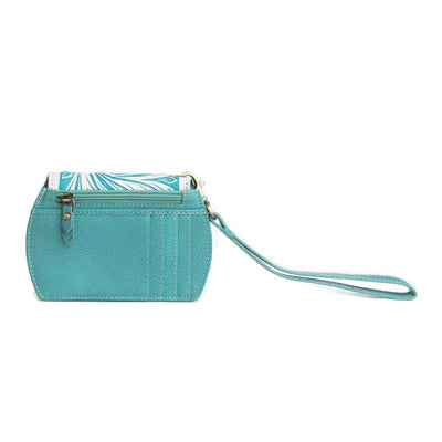 Myra Canyon Bloom Wallet Turquoise S-11295