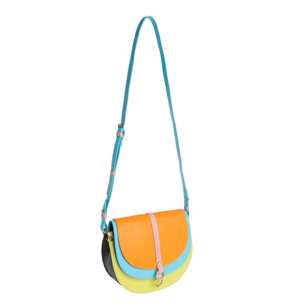 Myra Color Point Half Moon Shoulder Bag S-11350