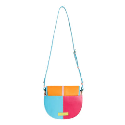 Myra Color Point Half Moon Shoulder Bag S-11350