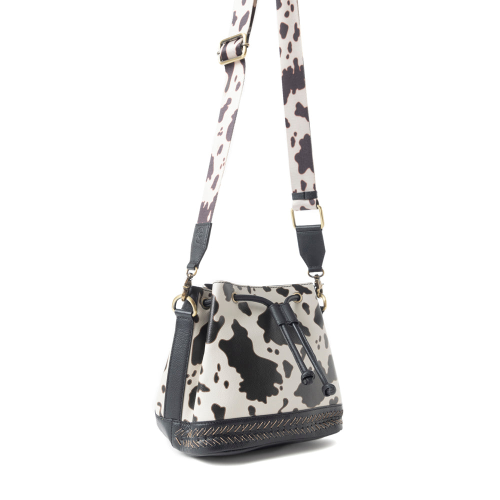 Myra Ranch Holstein Heritage Bucket Bag S-11717