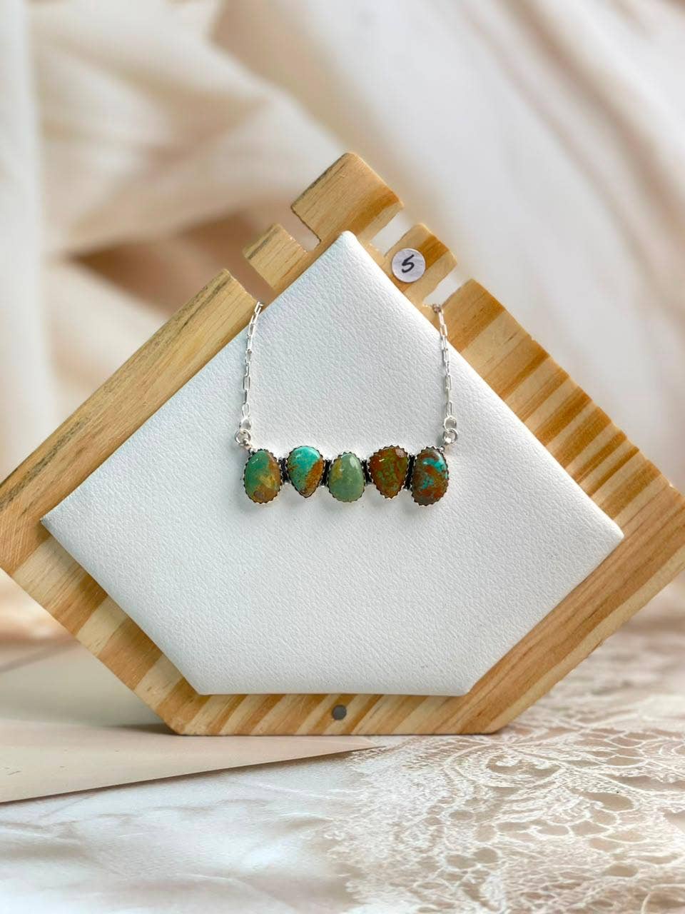 Turquoise Bar Necklace SNO15