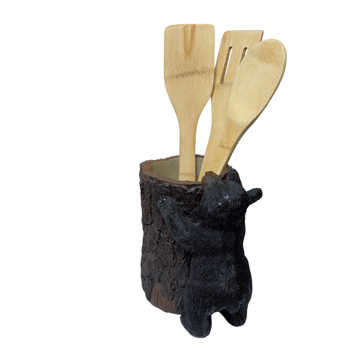 BEAR UTENSIL HOLDER - UTENSIL INCLUDE