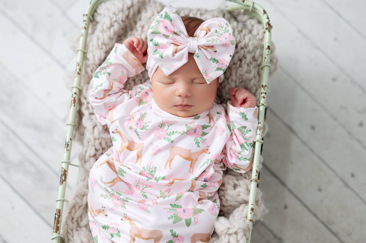 Infant Girls Cowgirl Baby Gown 26102100122