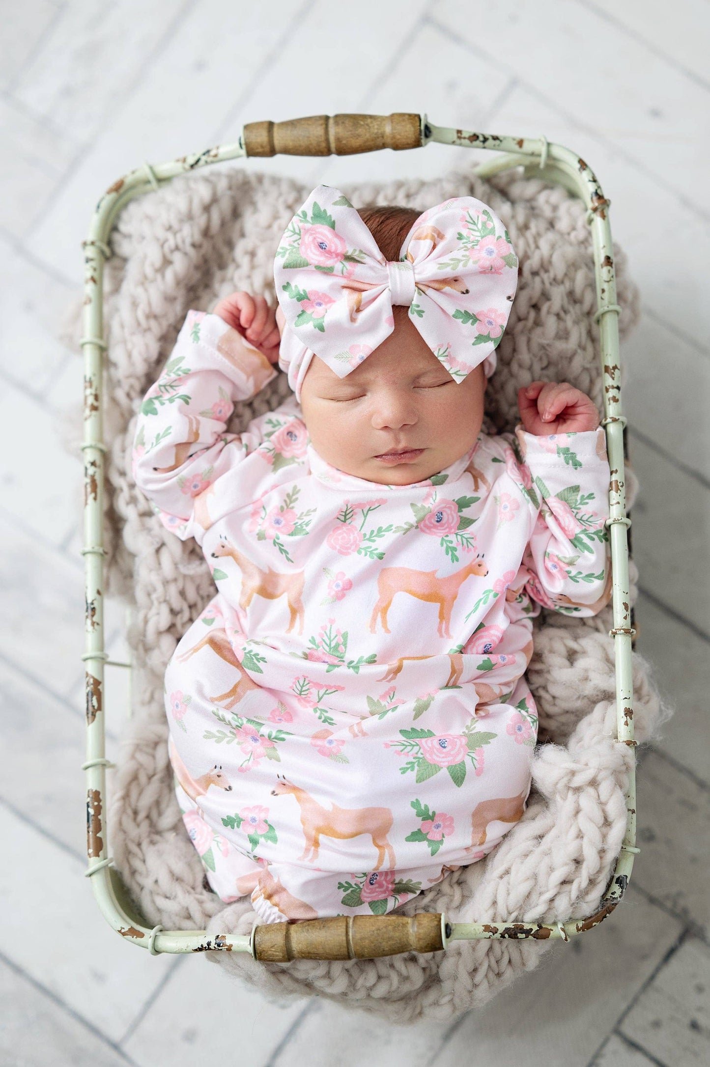 Infant Girls Cowgirl Baby Gown 26102100122