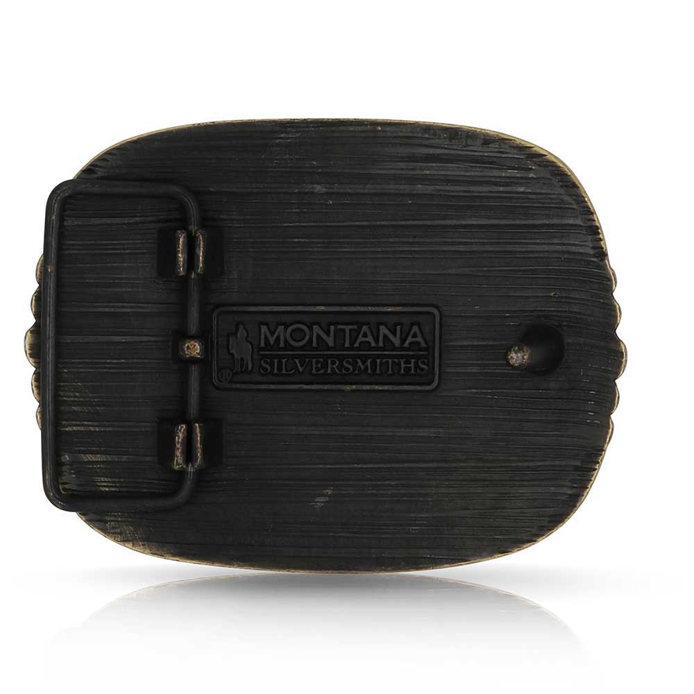 Montana Silversmiths Kneel For The Cross Buckle A1040C
