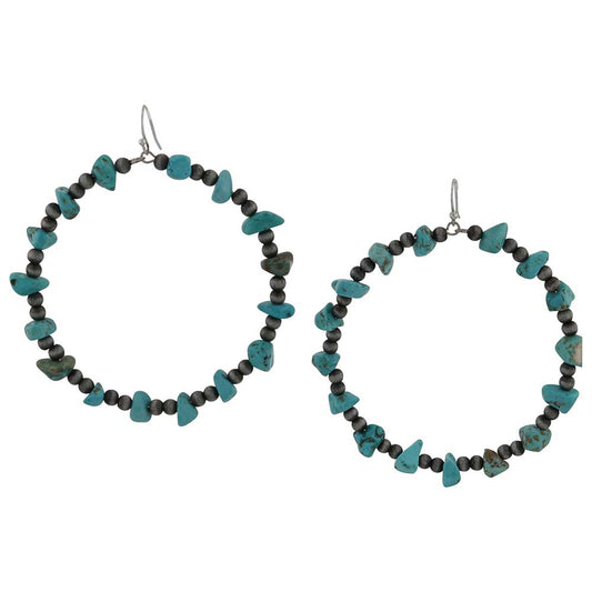 Montana Silversmiths Steadfast in Turquoise Attitude Earrings AER6074