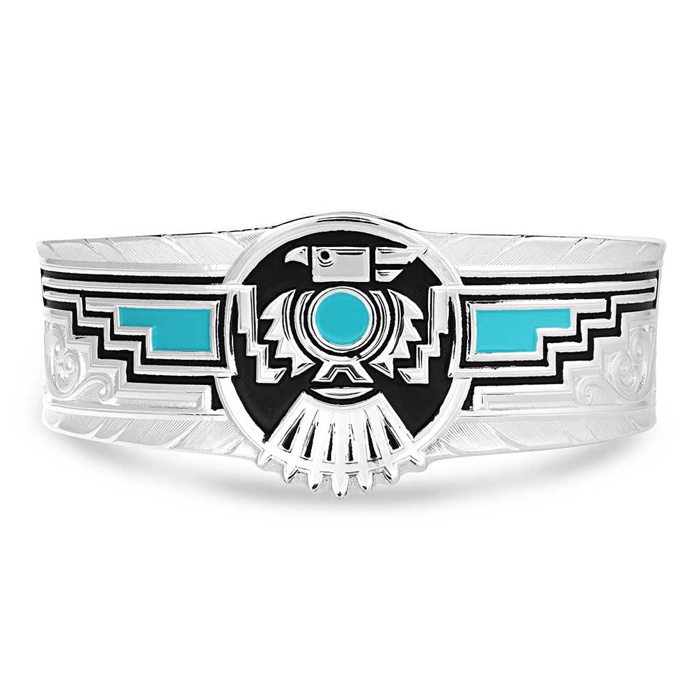 Montana Silversmiths Spirit of the Thunderbird Cuff Bracelet BC5234